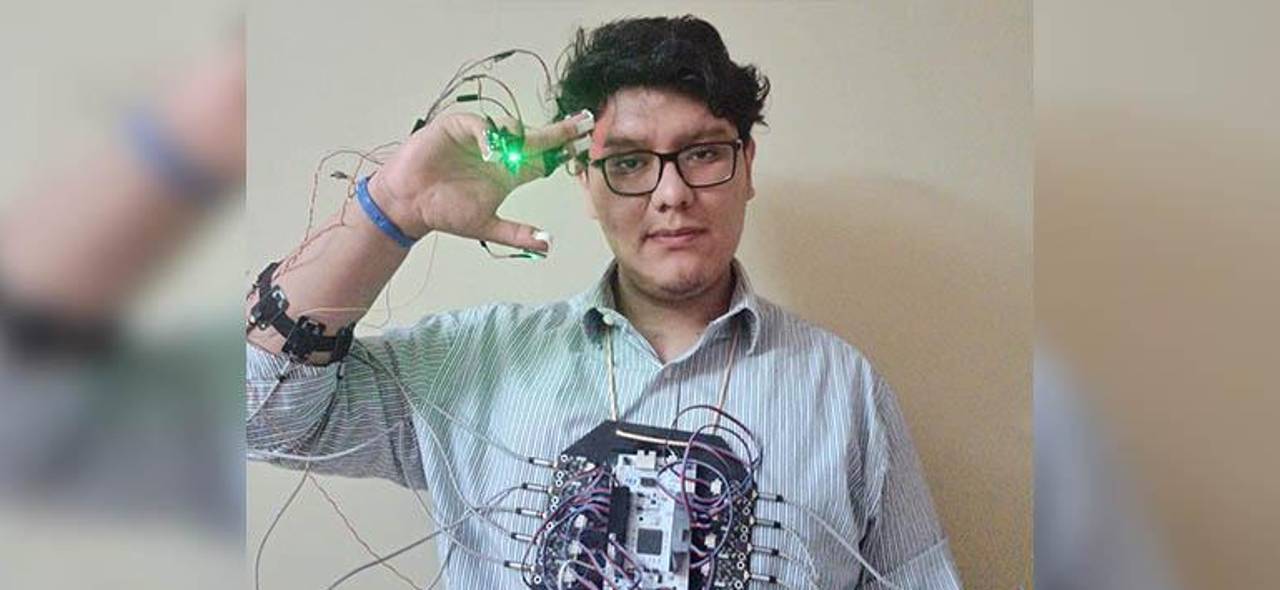 Un guante que da voz a las manos: innovación boliviana que rompe barreras Un guante que da voz a las manos: innovación boliviana que rompe barreras
