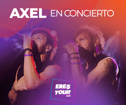 Axel en concierto